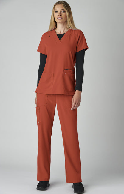 Next Gen 1019 Hustle and Heart Top Burnt Umber