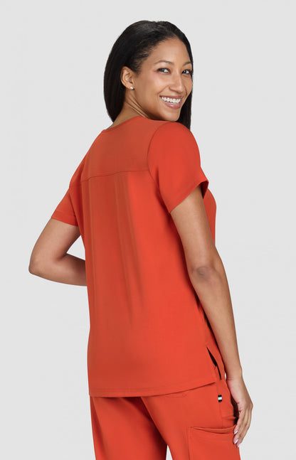 Next Gen 1019 Hustle and Heart Top Burnt Umber