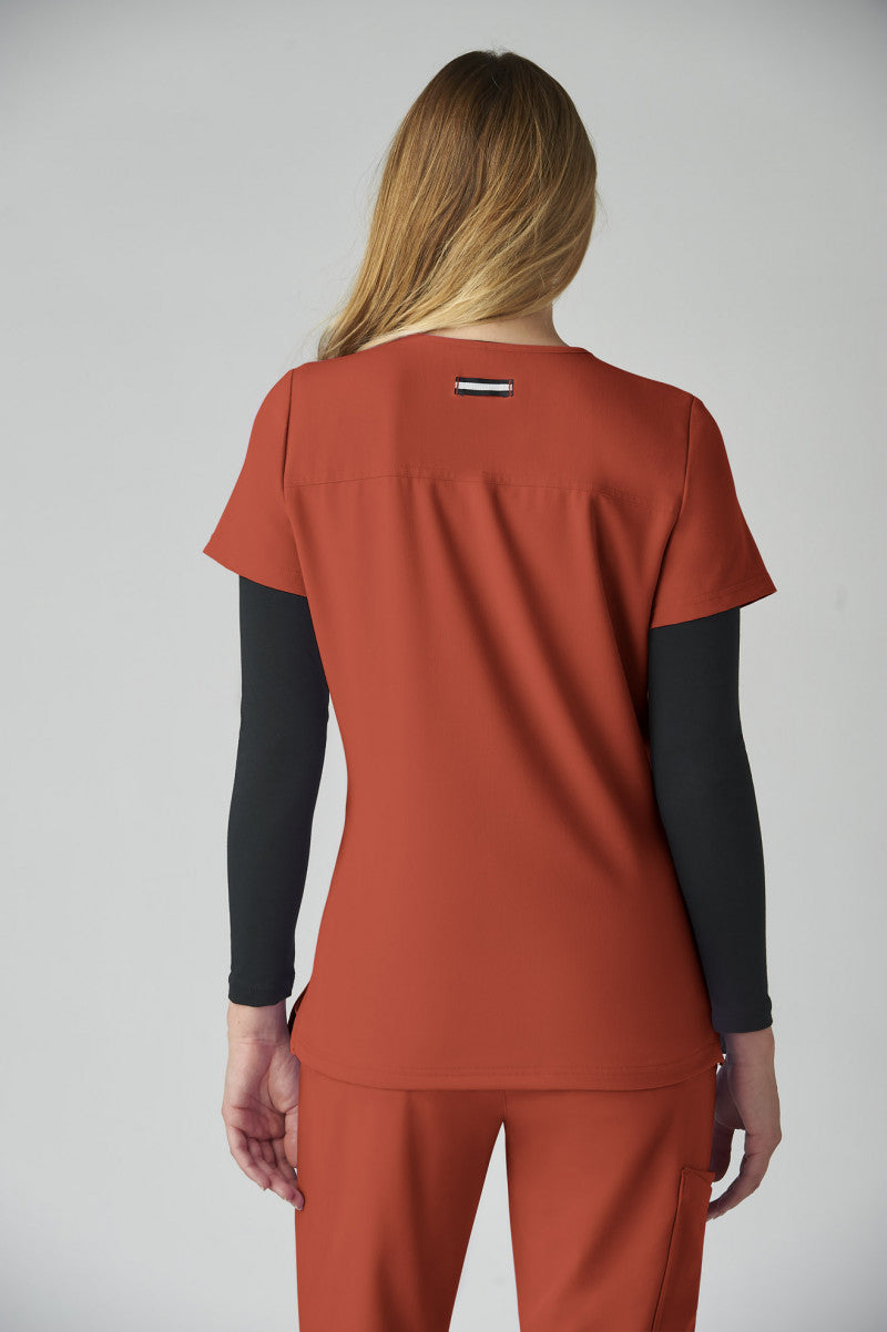 Next Gen 1019 Hustle and Heart Top Burnt Umber