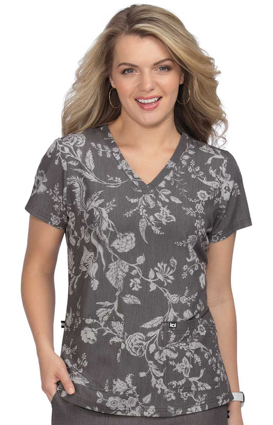 Next Gen 1029PR Early Energy Top Heather Grey Botanical Burnout