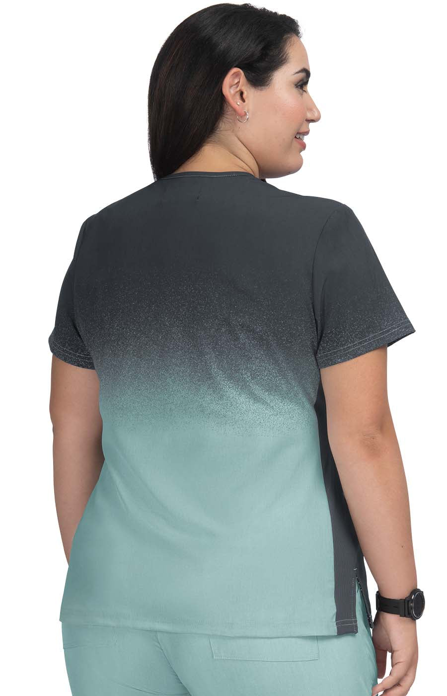 Basics 1031PR Cali Top Charcoal Heather Sage