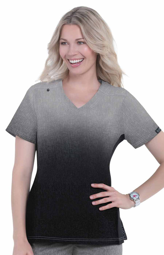 Basics 1031PR Cali Top Heather Platinum Grey/Black