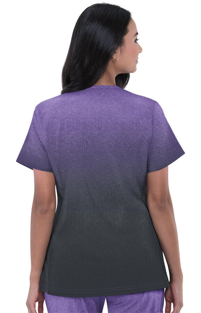 Basics 1031PR Cali Top Heather Wisteria/ Charcoal Ombre