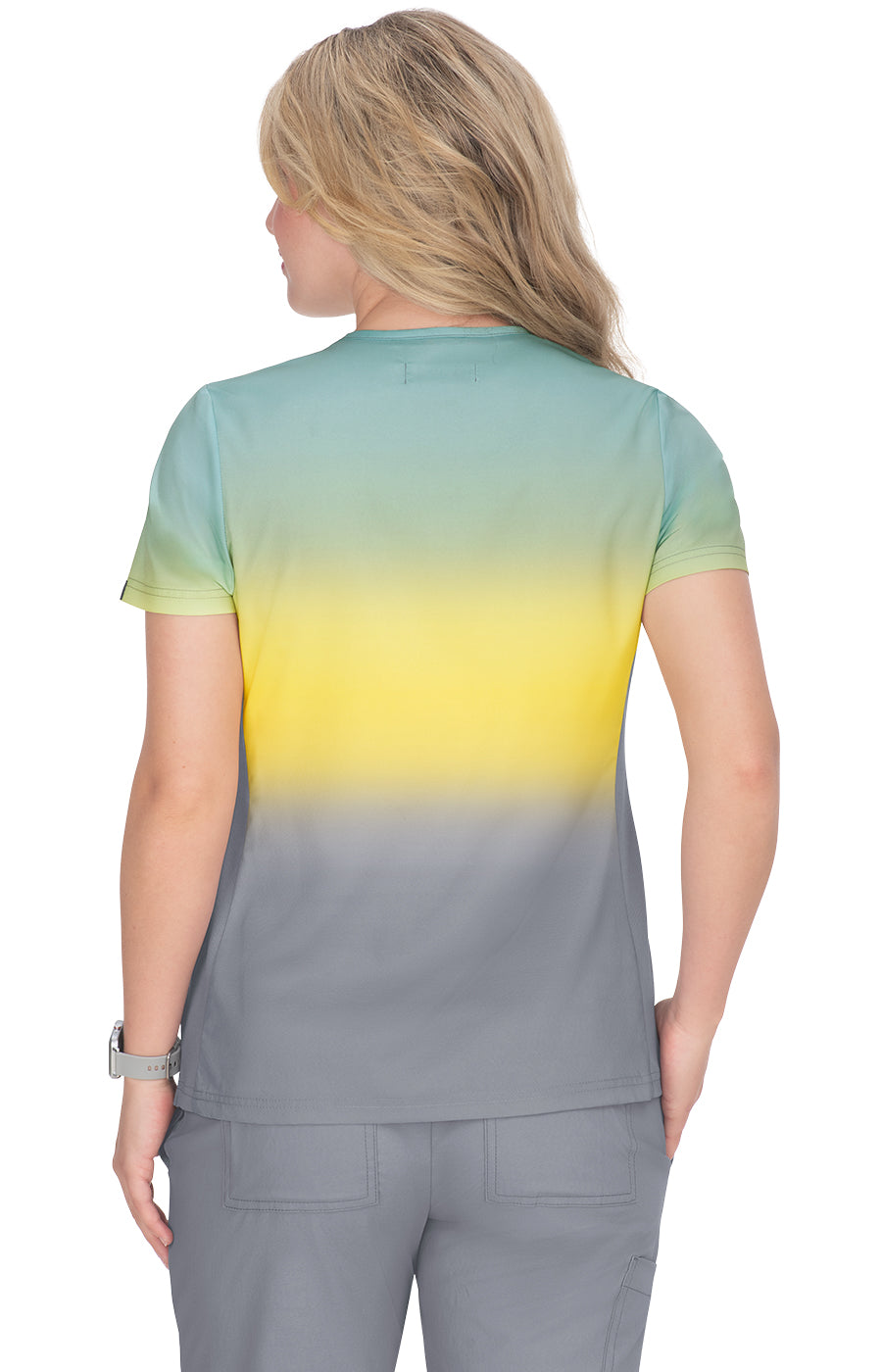 Basics 1031PR Cali Top Sage Sunshine Platinum Grey Ombre