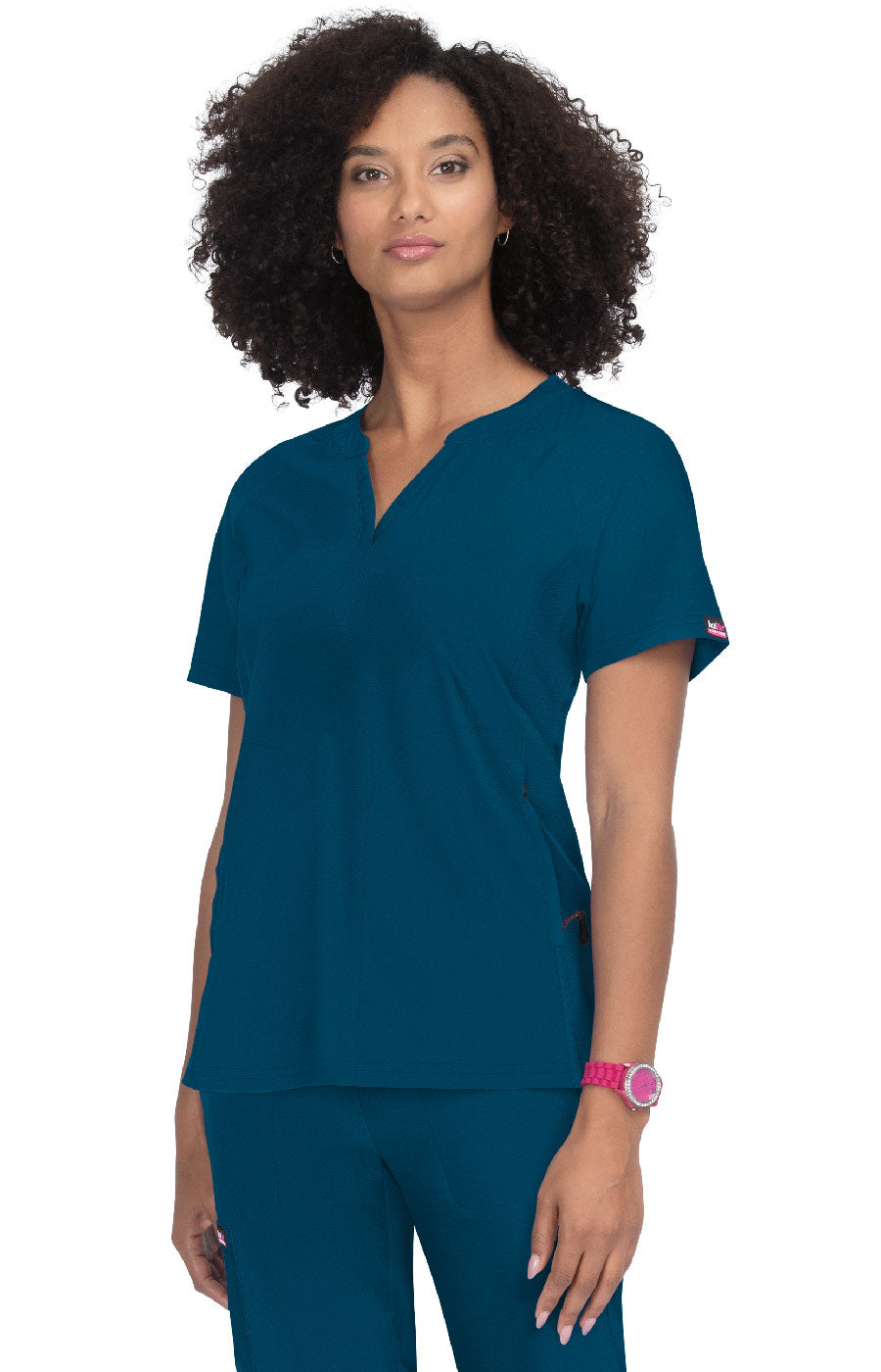 Lite Stretch 1035 Action Top Caribbean Blue