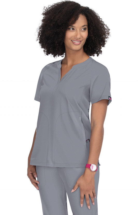 Lite Stretch 1035 Action Top Platinum Grey