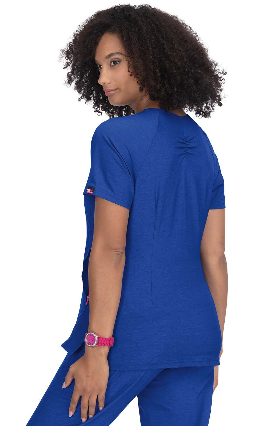 Lite Stretch 1035 Action Top Heather True Galaxy