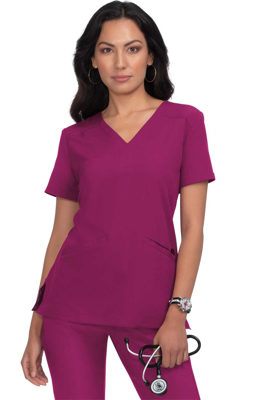 Lite Stretch 1039 Velocity Top Raspberry