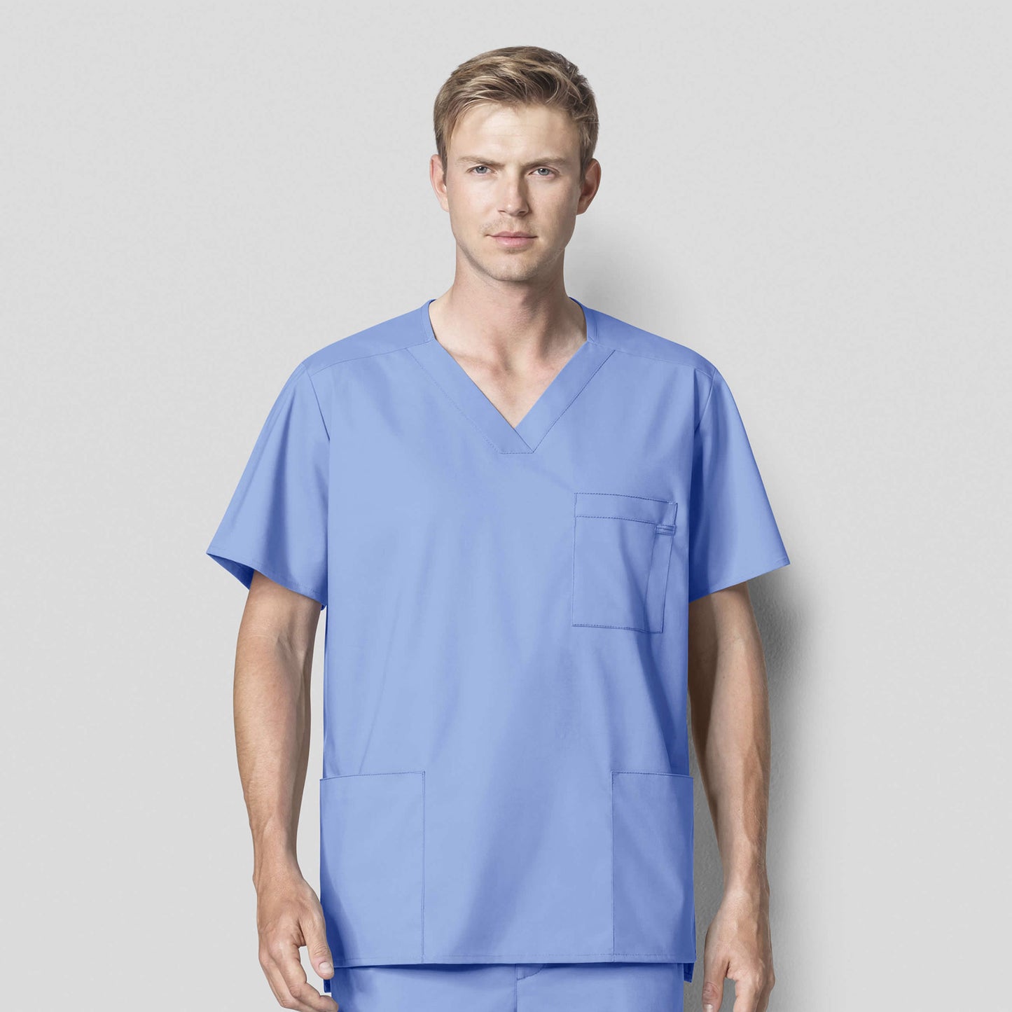 WonderWORK 103 Men's V-Neck Scrub Top