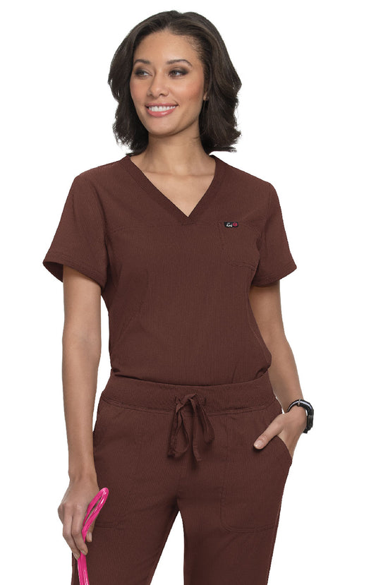 Lite 1041 Vivacious Top Brown Taupe