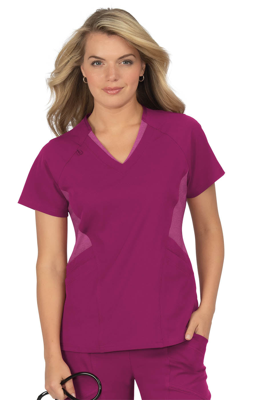 Lite Stretch 1042 Transform Top Raspberry