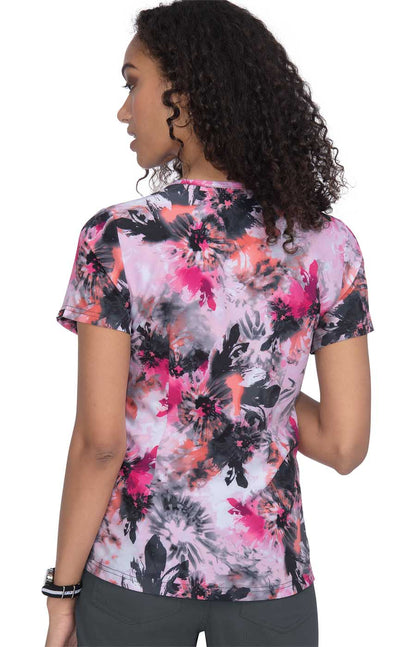 Lite 1057PR Nadi Top Tie Dye Floral Pinks