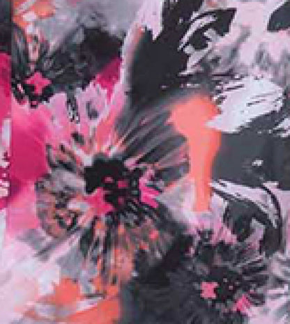 Lite 1057PR Nadi Top Tie Dye Floral Pinks