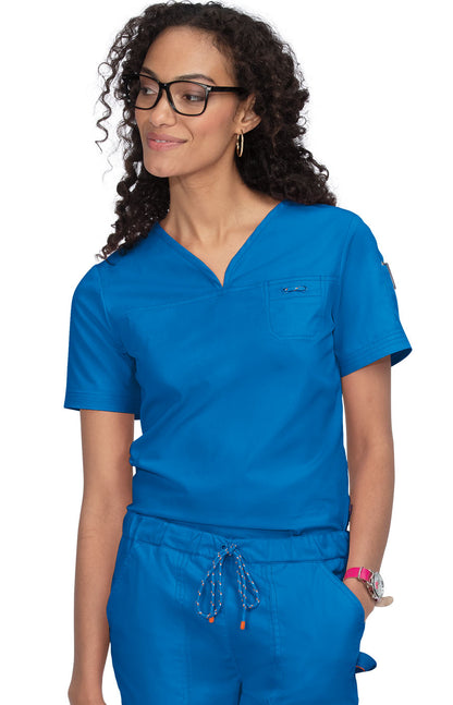 Stretch 1059  Georgia Top Royal Blue