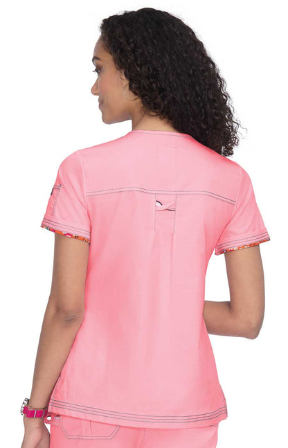 Stretch 1059  Georgia Top Sweet Pink