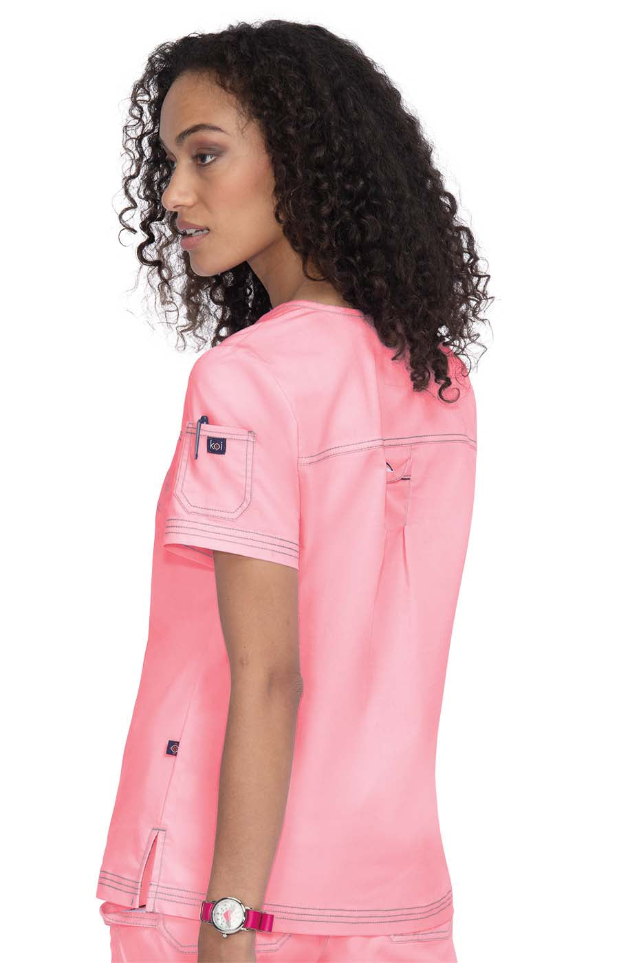 Stretch 1059  Georgia Top Sweet Pink