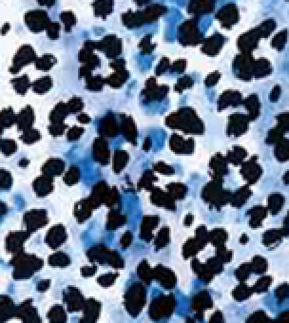 Stretch 1070PR Elena Top Tie Dye Leopard Blue