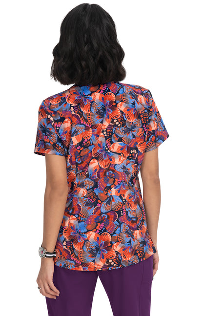 Planet Koi 1079PR Isla Top Kaleidoscope Wings