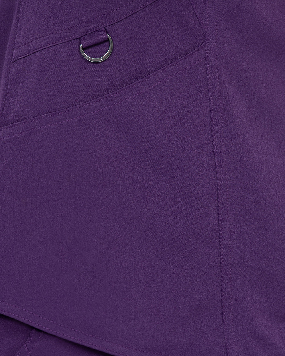 Ava Therese 1084 Ava Back Knit Top Eggplant