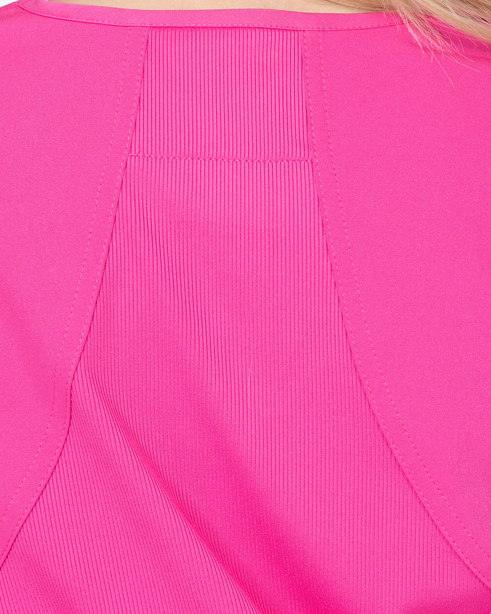 Zavate Ava Back Knit Top Style 1084 in color Fuchsia Image 3