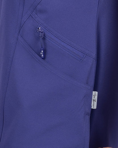 Ava Therese 1084 Ava Back Knit Top Grape