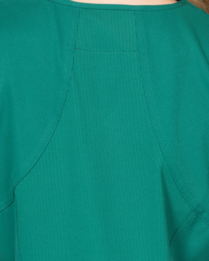 Ava Therese 1084 Ava Back Knit Top Hunter