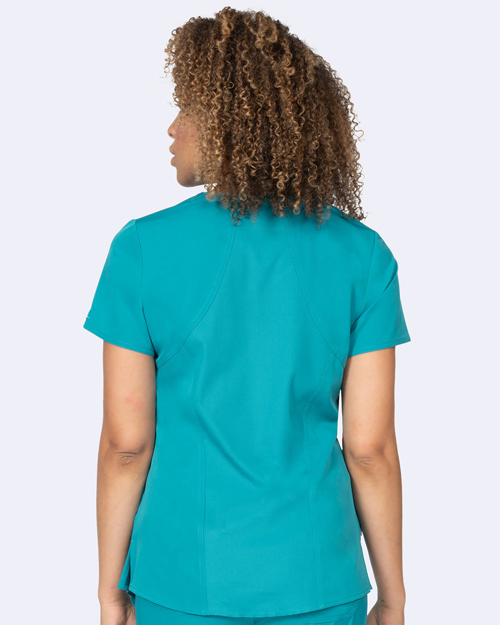 Ava Therese 1084 Ava Back Knit Top Teal