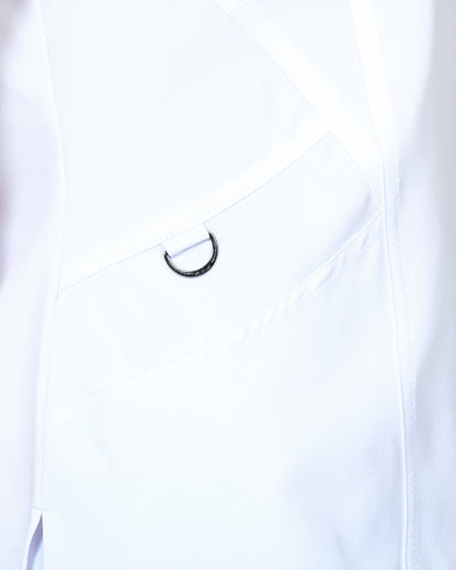 Ava Therese 1084 Ava Back Knit Top White