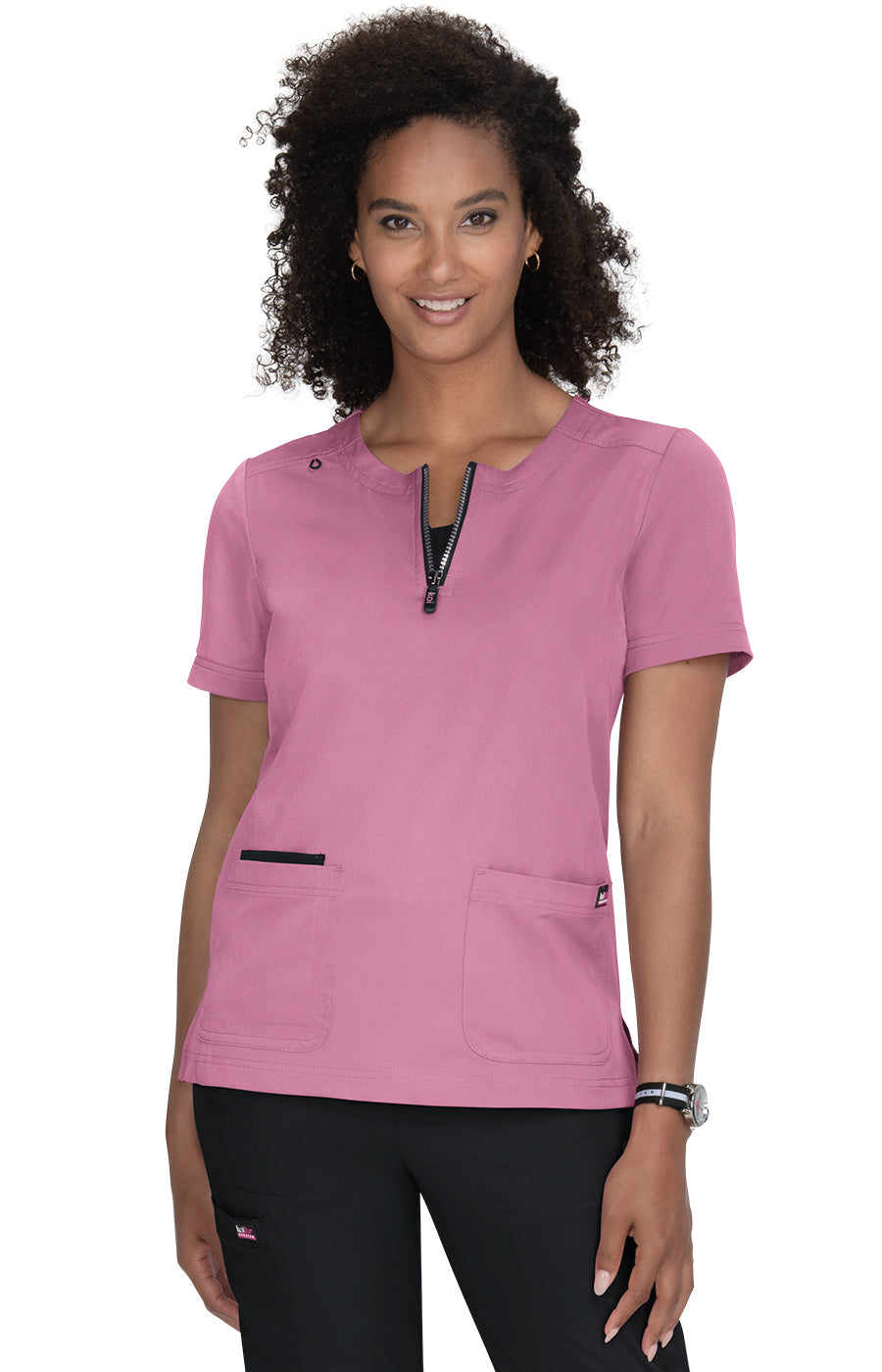 Lite Stretch 1086 Performance Top Misty Mauve