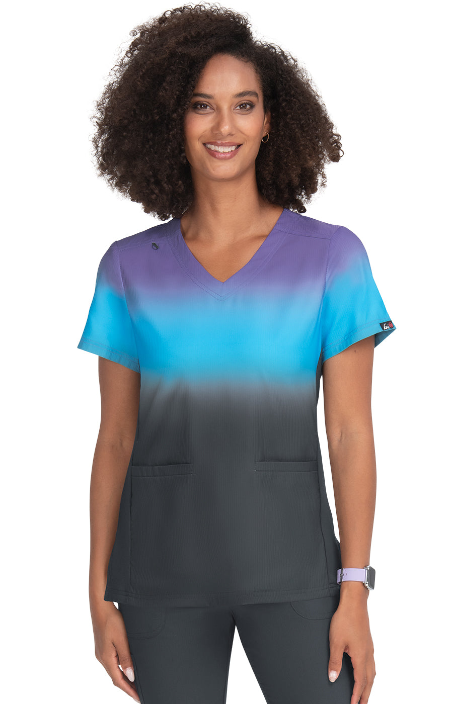 Lite 1088PLM Reclaim Placement Top Wisteria/Electric Blue/Charcoal Ombre