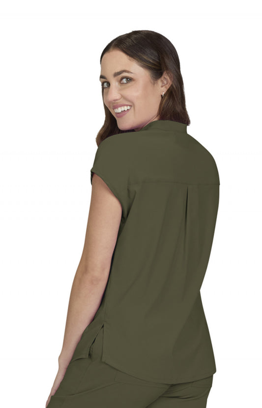 Basics 1093 Ari Top Olive Green