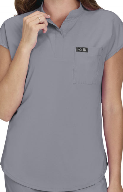 Basics 1093 Ari Top Platinum Grey