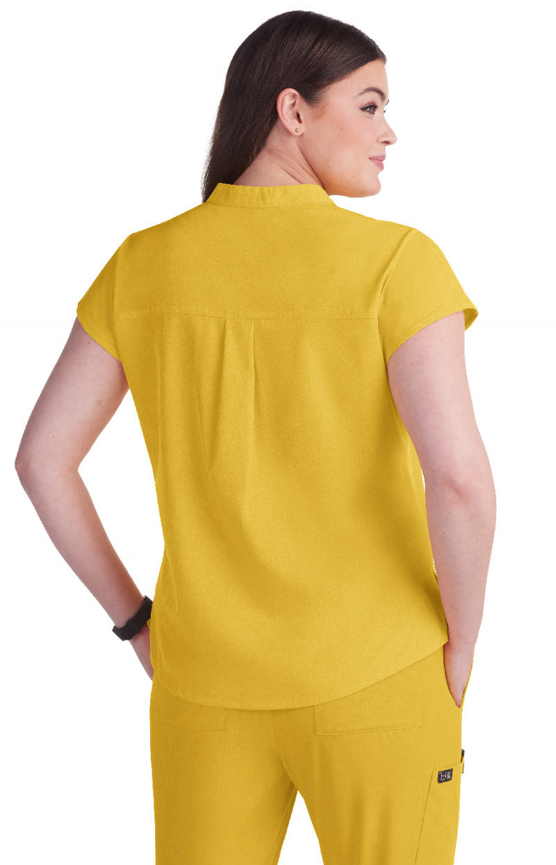 Basics 1093 Ari Top Heather Mango