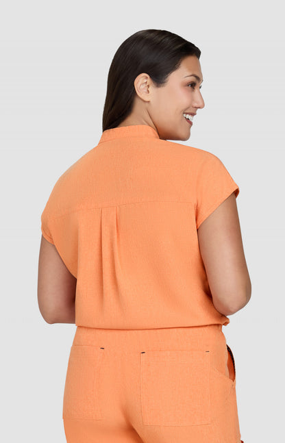 Basics 1093 Ari Top Heather Apricot