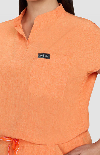 Basics 1093 Ari Top Heather Apricot