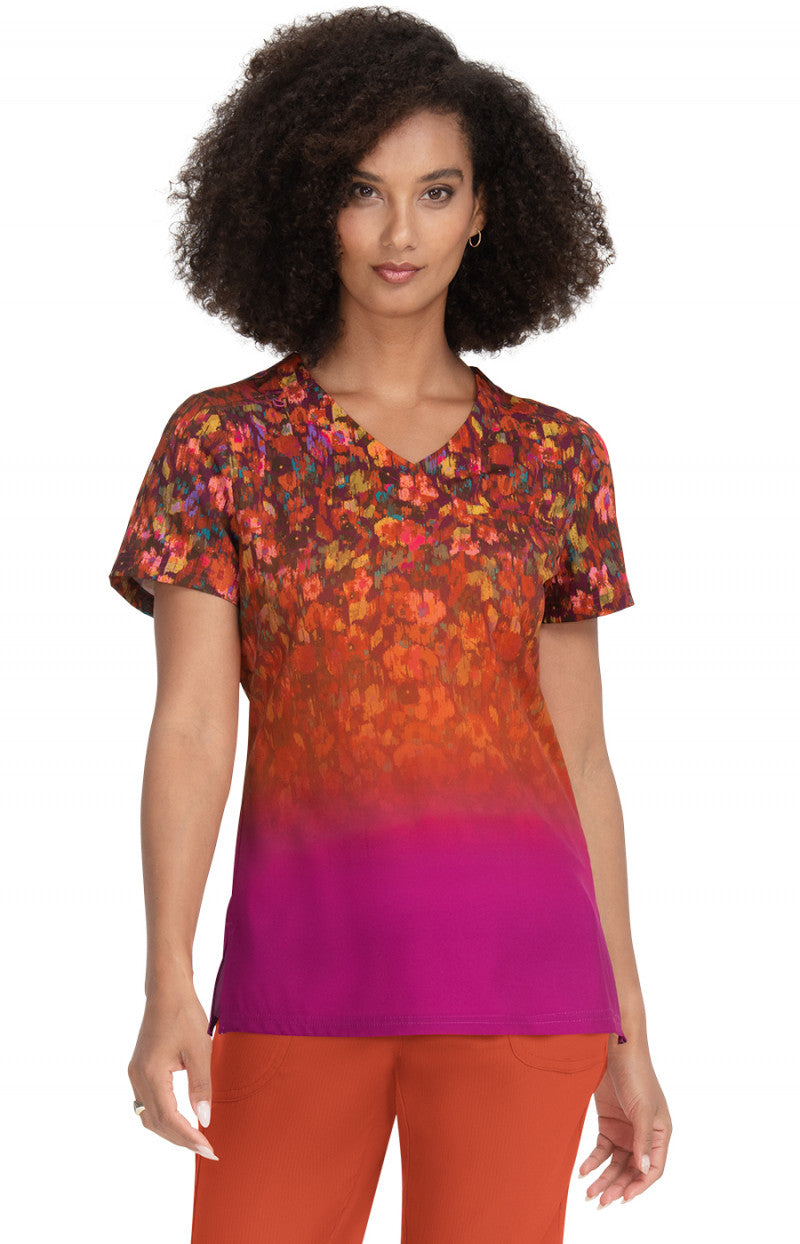 Lite 1096PLM Meena Placement Top Ombre Floral