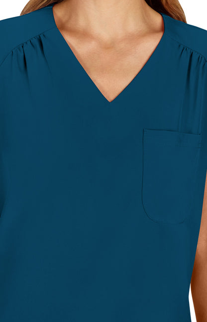 Planet Koi 1118 Kailani Top Caribbean Blue