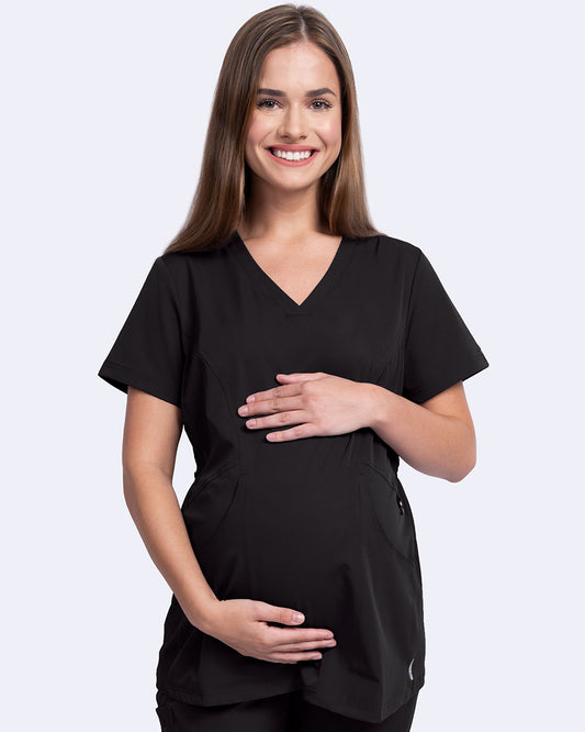 Zavate Ava & Me Maternity Top Style 1121 in color Black Image 1