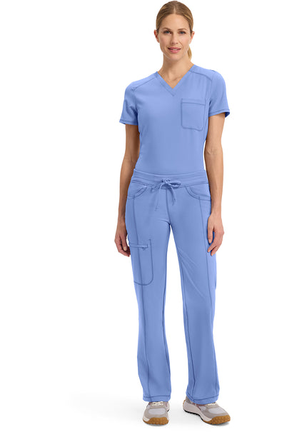 Infinity 1123A Women's Straight Leg Drawstring Scrub Pants Ciel
