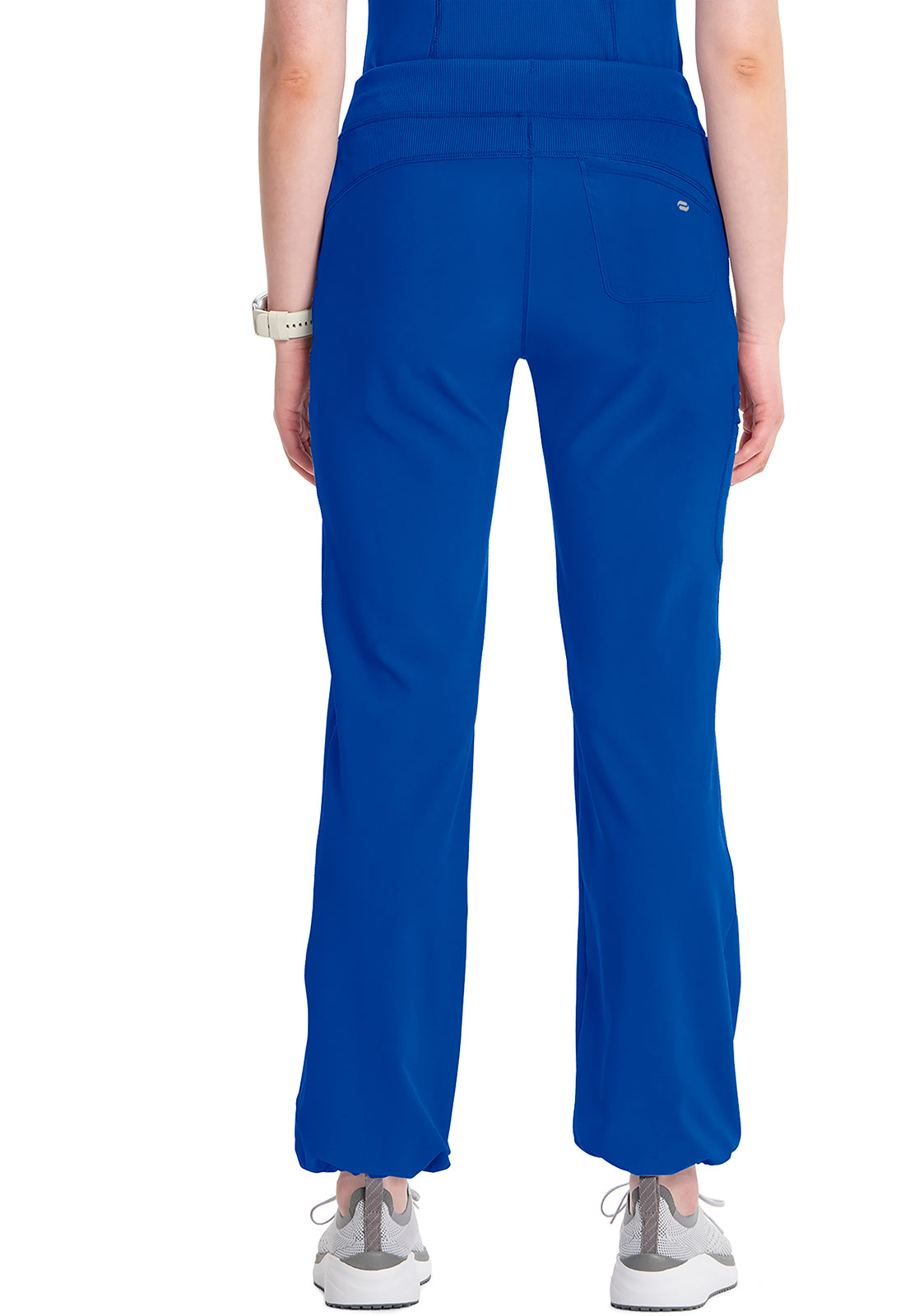 Infinity 1123A Women's Straight Leg Drawstring Scrub Pants Galaxy Blue