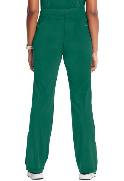 Infinity 1123A Women's Straight Leg Drawstring Scrub Pants Hunter Green