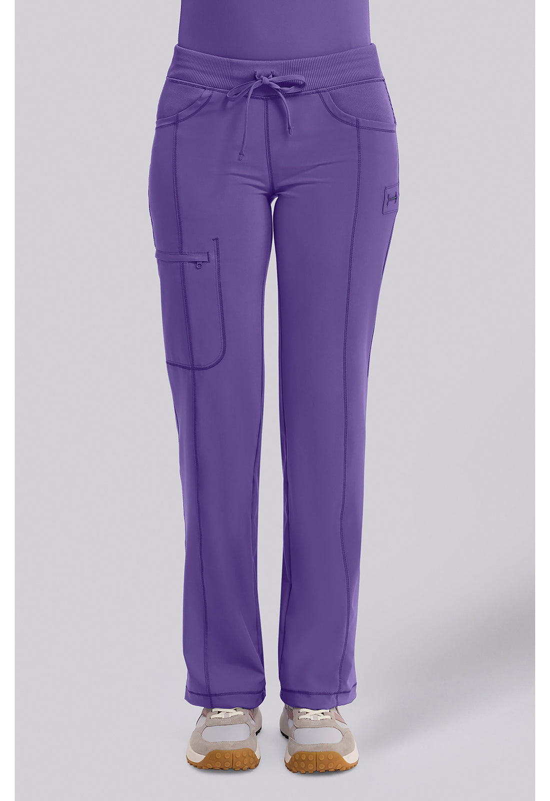 Infinity 1123A Women's Straight Leg Drawstring Scrub Pants image 1