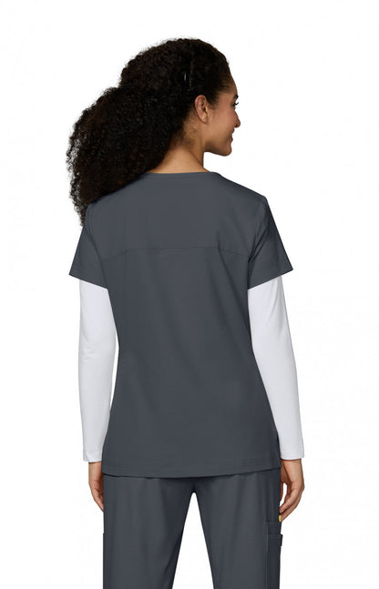 Solis 1129 Sari Top Charcoal