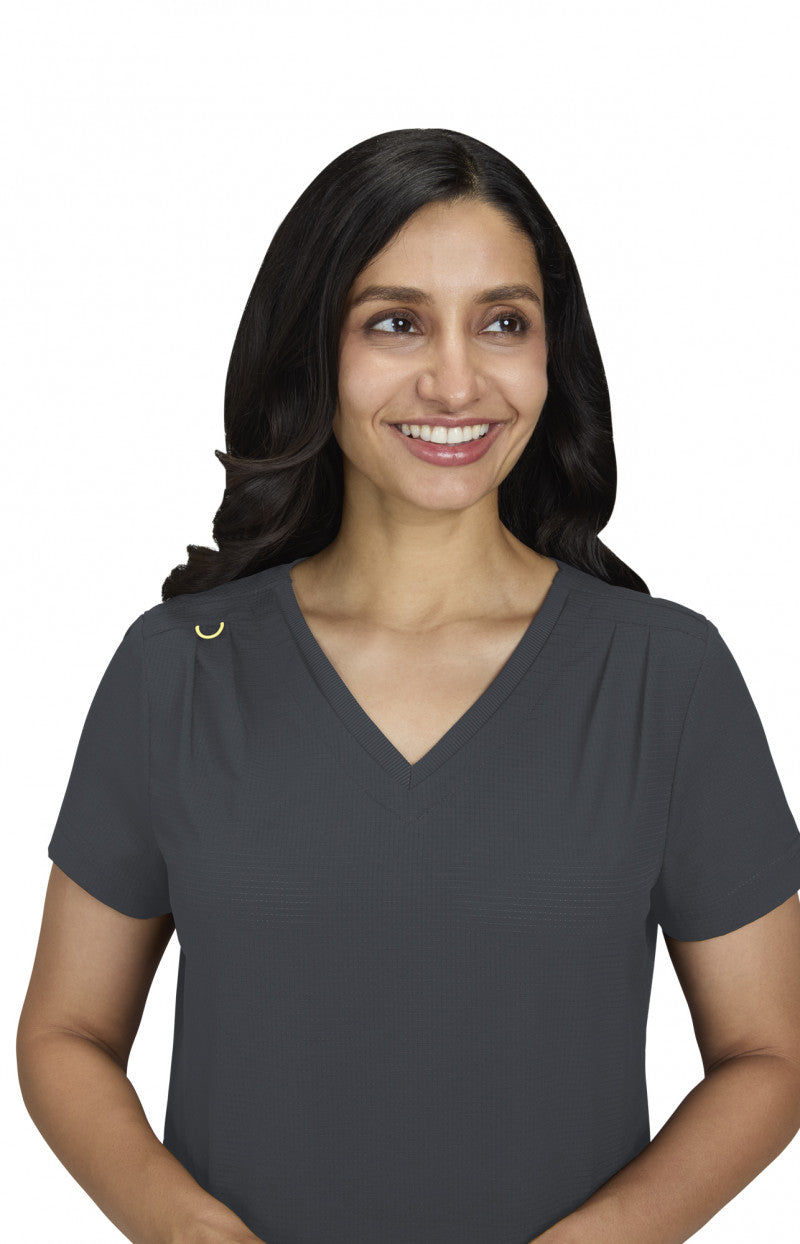 Solis 1129 Sari Top Charcoal