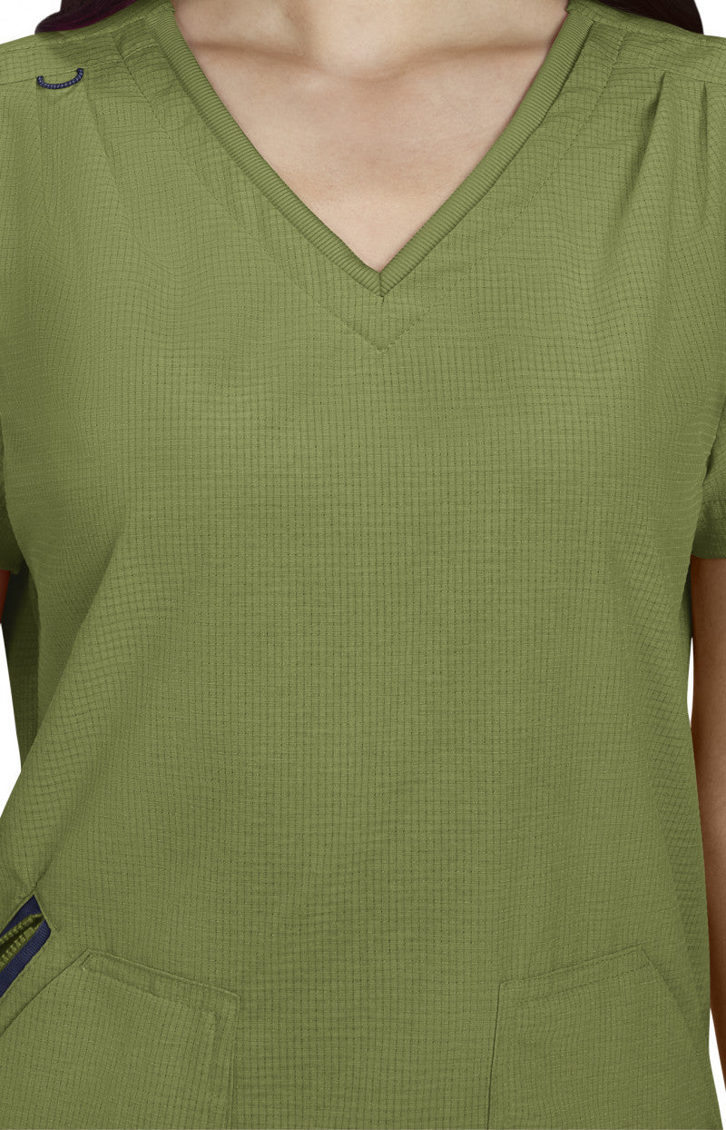 Solis 1129 Sari Top Martini Olive