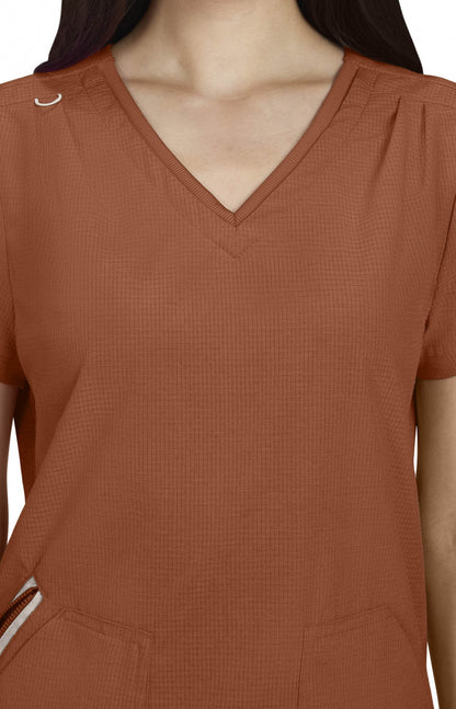 Koi Solis 1129 Sari Top Dark Copper
