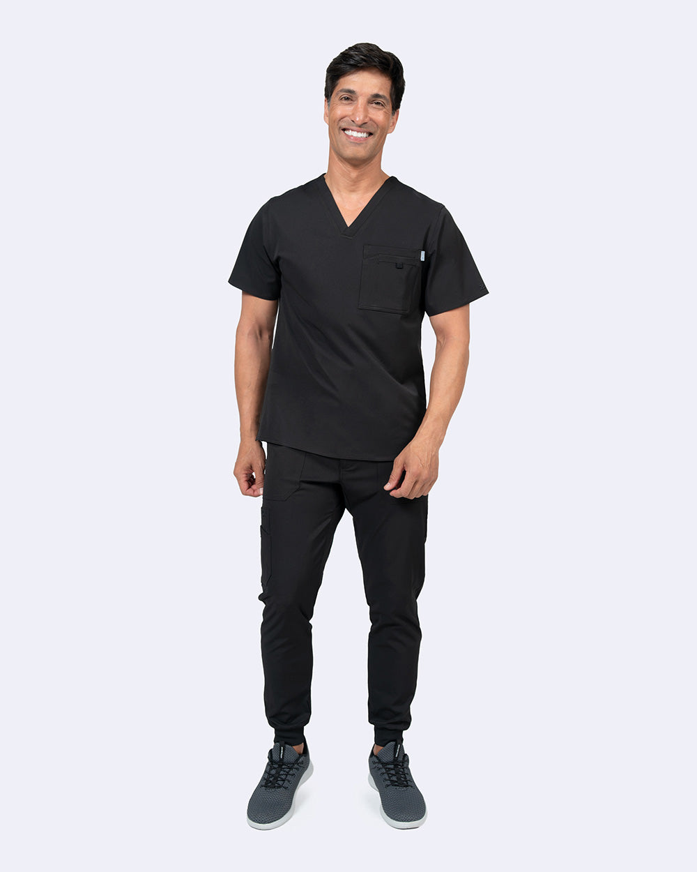 Zavate Mens One Pocket Top Style 1129 in color Black Image 4