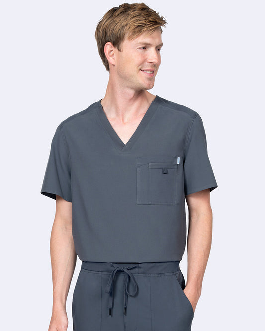 Zavate 1129 Mens One Pocket Top Pewter