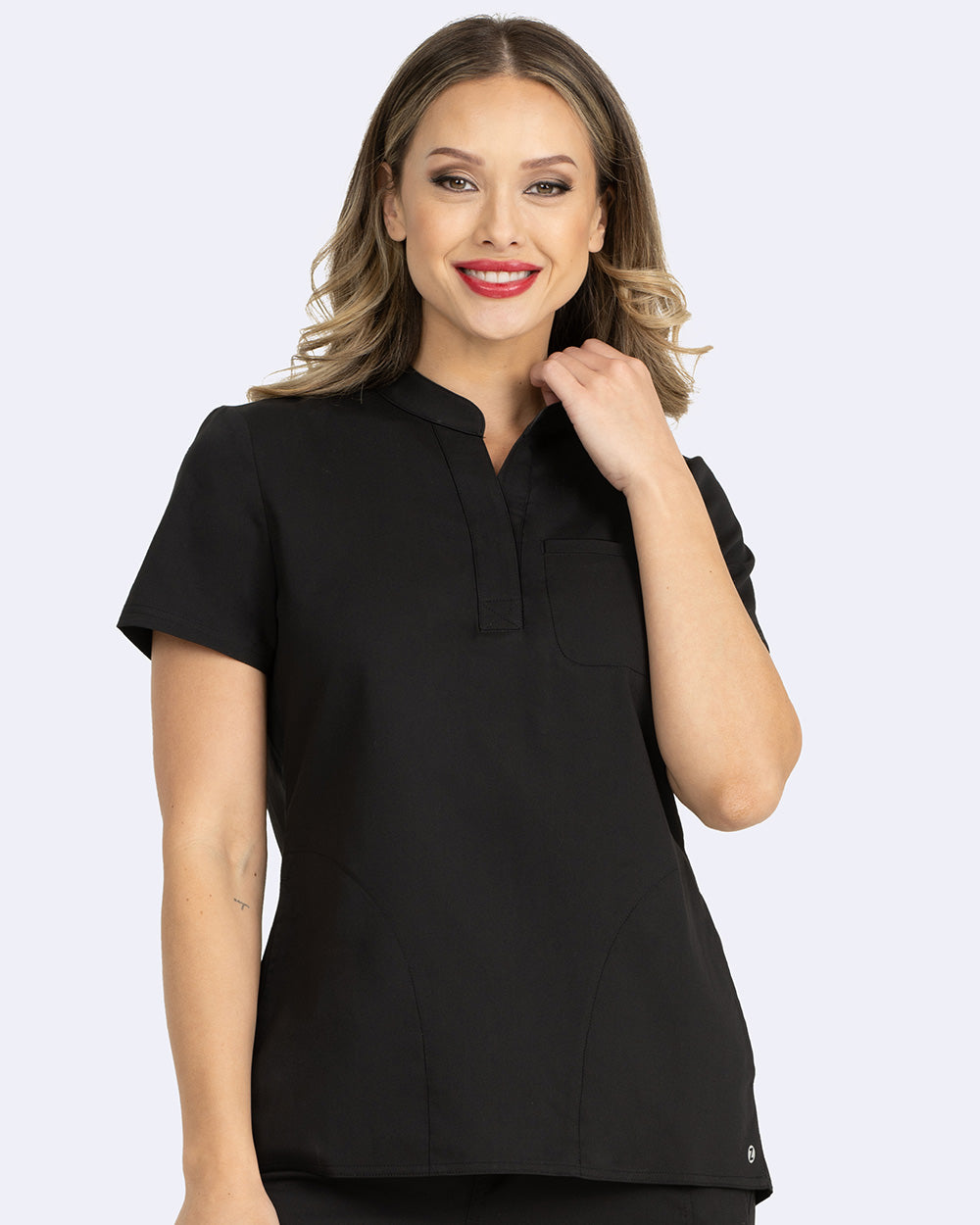 Zavate Chelsea Tuck In Top Style 1132 in color Black Image 1