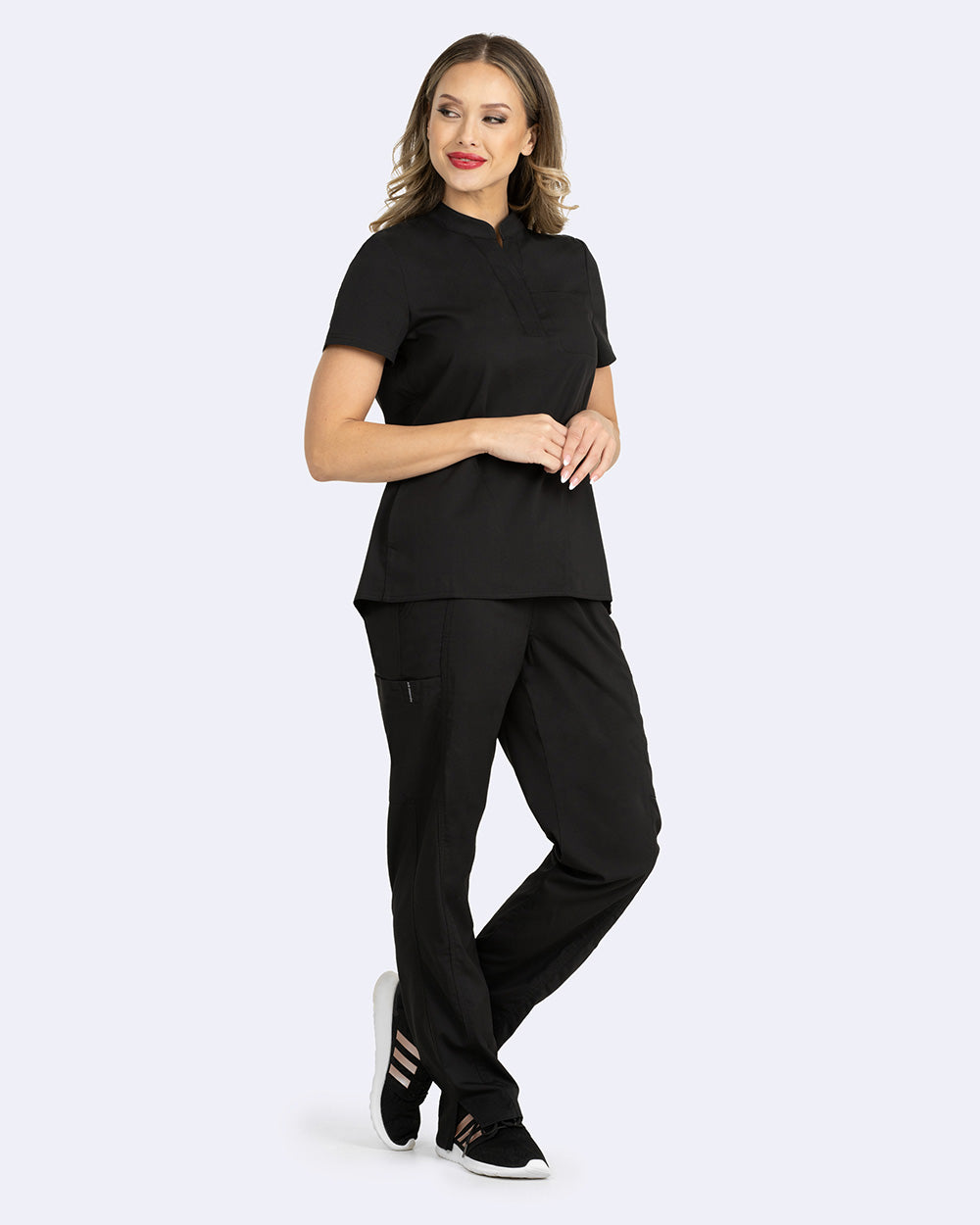 Zavate Chelsea Tuck In Top Style 1132 in color Black Image 4